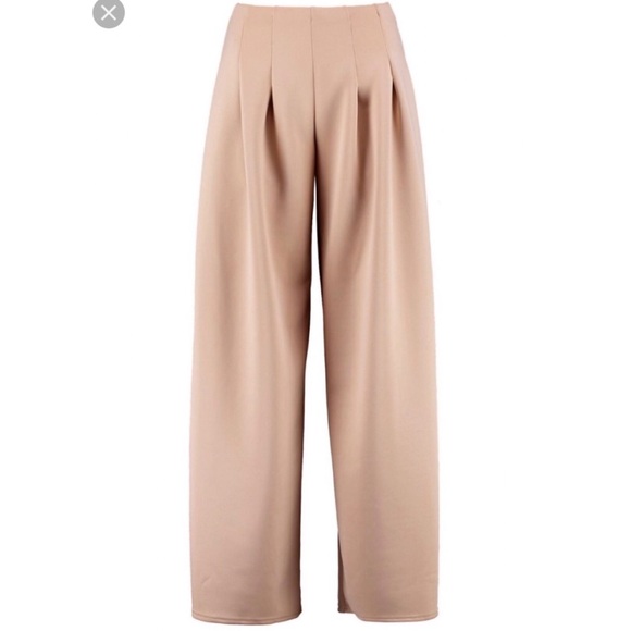 NWT ASOS wide leg side split trouser joggers - Picture 2 of 3